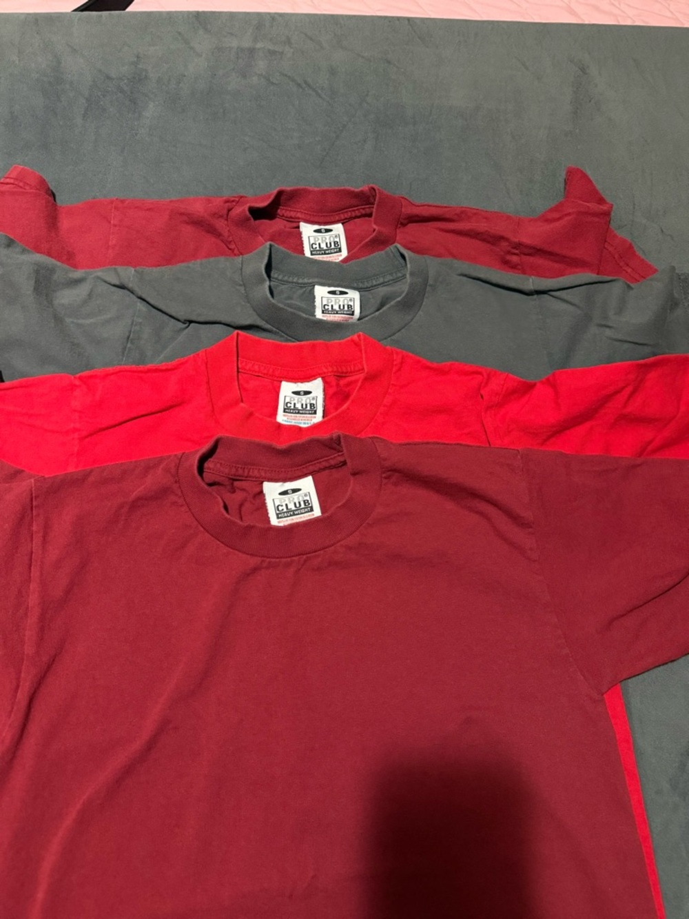 Pro Club Collection Men's Short Sleeve Crew Neck T-Shirt -